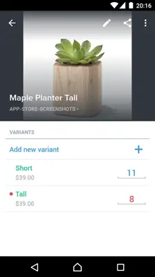 Shopify android App screenshot 2